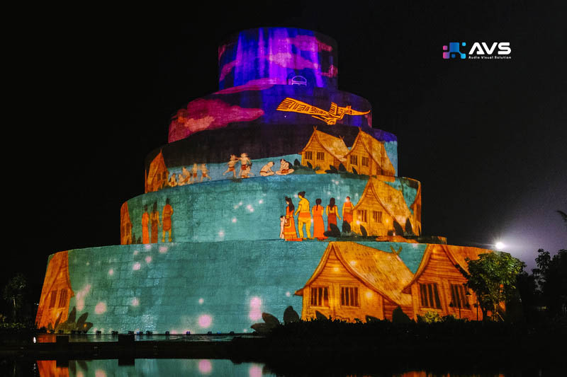 3D Mapping góp phần vào sự thành công, hoành tráng của sự kiện