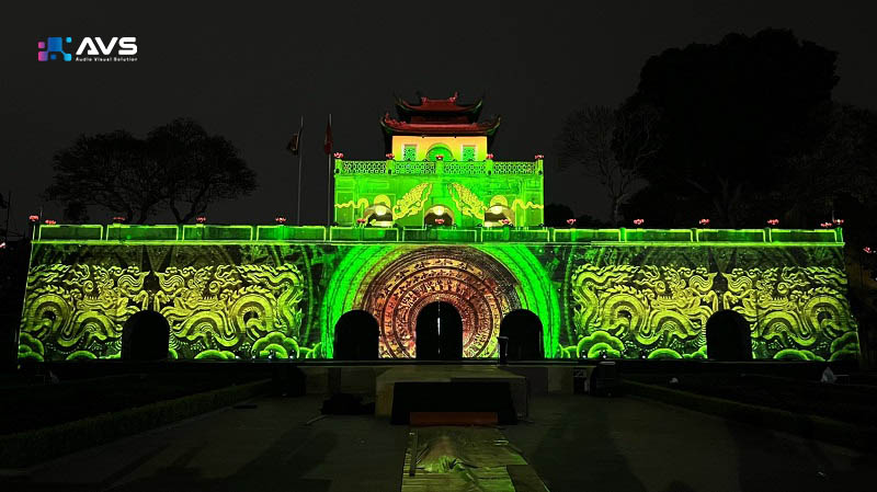 3D Mapping mang đến trải nghiệm đỉnh cao cho khán giả